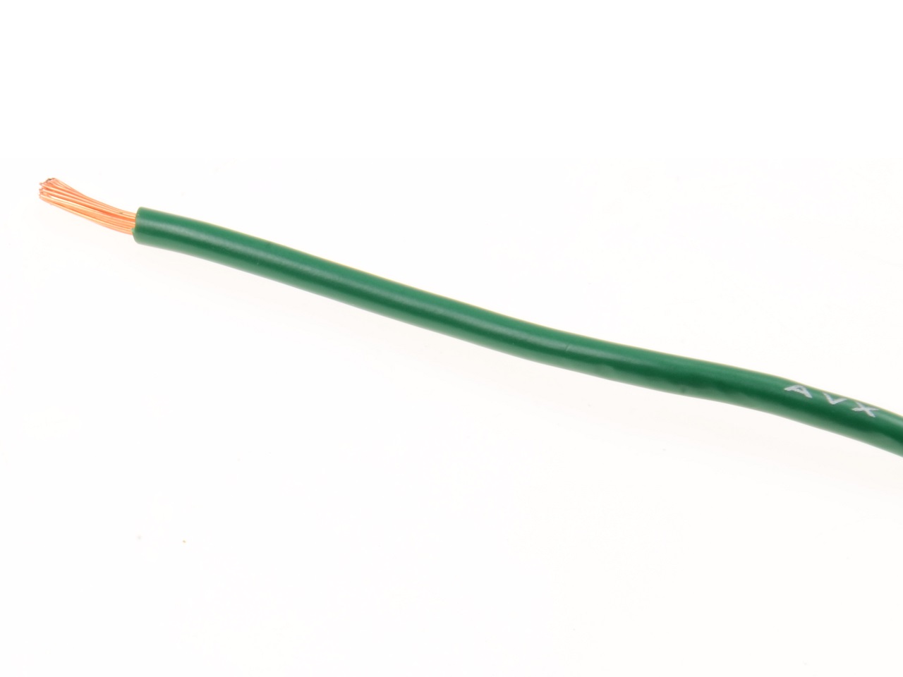 Green 26A automotive wire - Clique na Imagem para Fechar