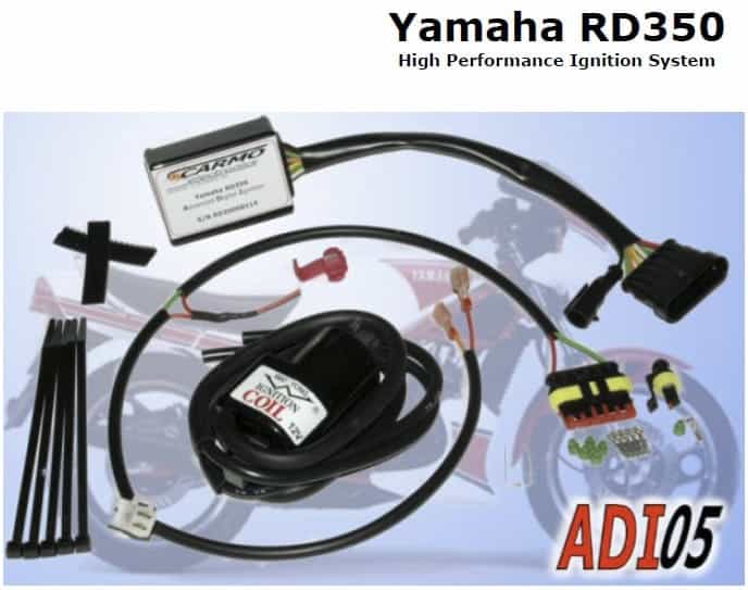 Conjunto de Caixa CDI TCI para Módulo de Ignição Yamaha RD350 YPVS (29K 31K) - Clique na Imagem para Fechar