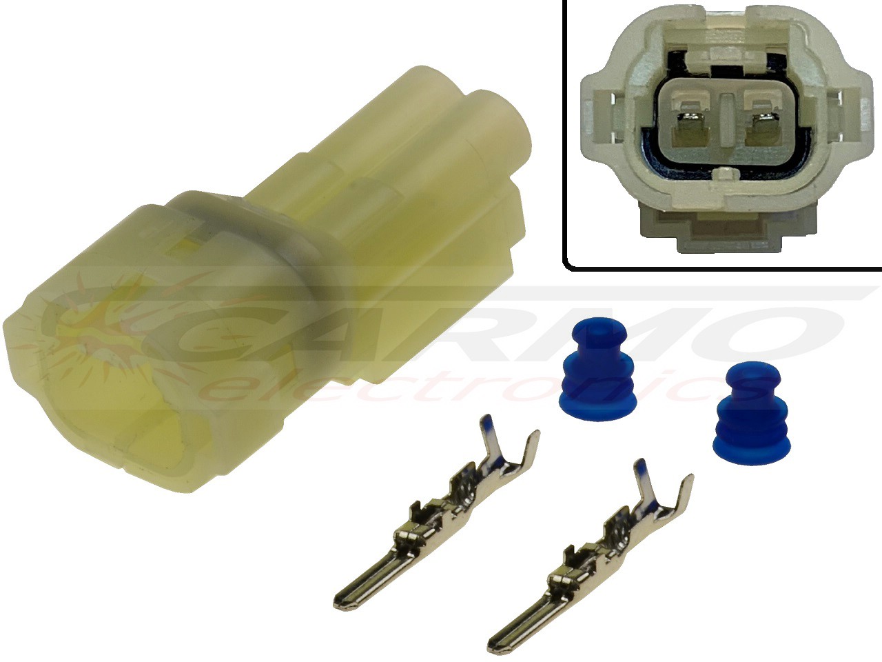 2 pole seal connector male (HM090 6187-2801, 6180-2451) - Clique na Imagem para Fechar