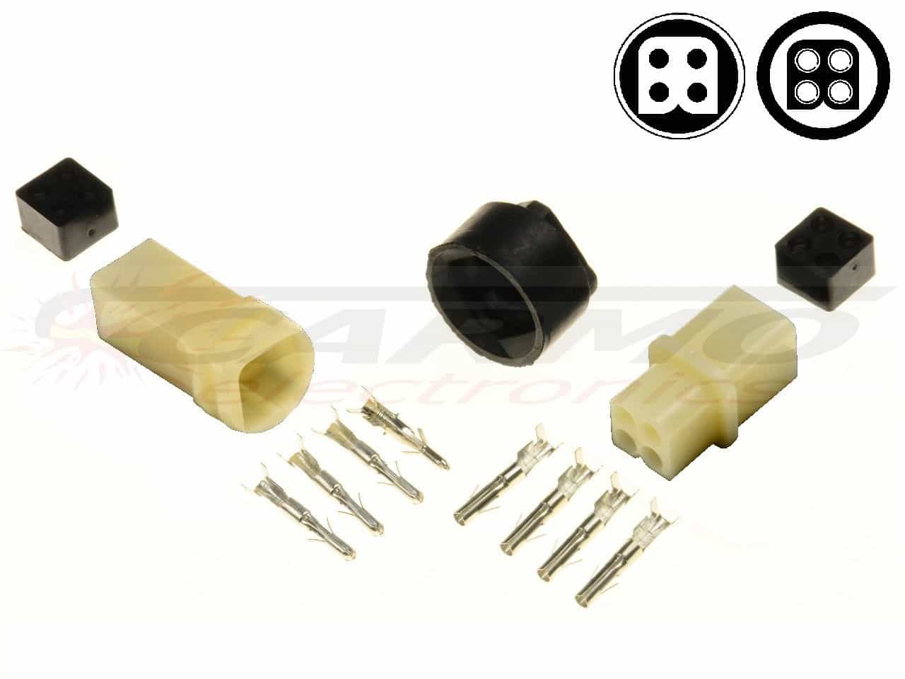 4 pin YPC Sealed connector set - off road bike connector - Clique na Imagem para Fechar