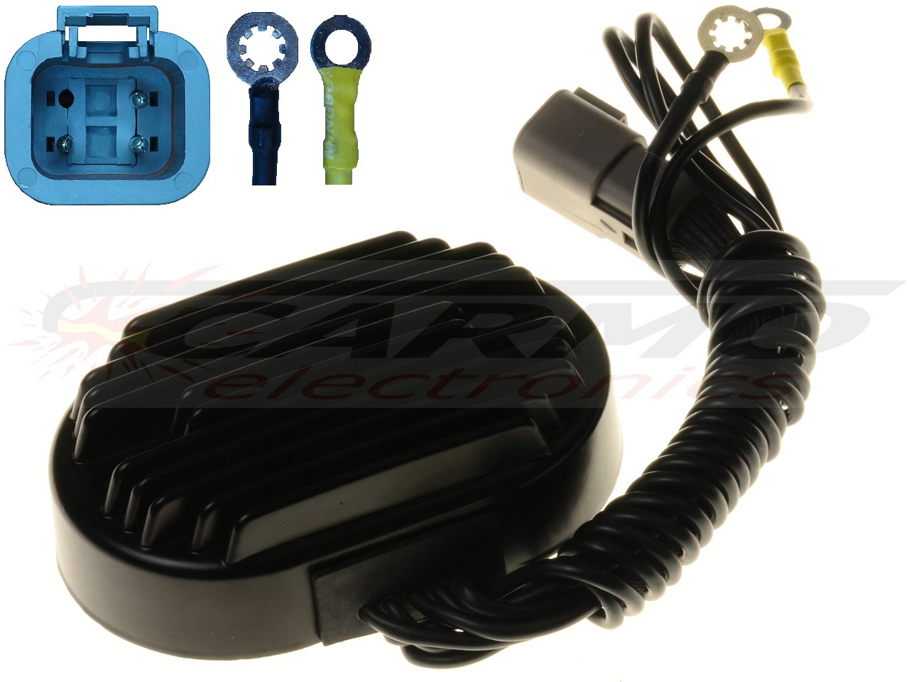 CARR-HARLEY-08JW - Harley Davidson Softail Voltage regulator rectifier - Clique na Imagem para Fechar