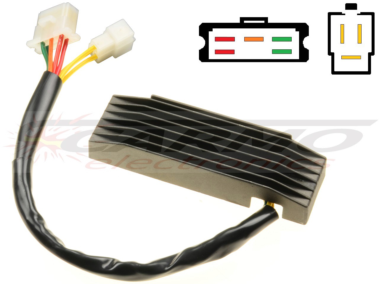 CARR401J-VS14W Suzuki VS1400 intruder Voltage regulator rectifier - Clique na Imagem para Fechar