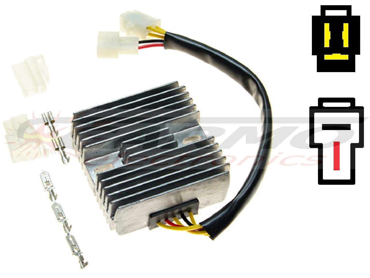 CARR171 - Suzuki Husaberg MOSFET Voltage regulator rectifier (SH640HA) - Clique na Imagem para Fechar