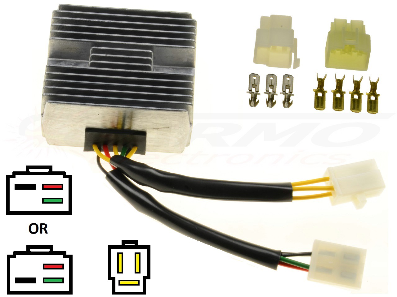 CARR181 Honda CB CH CM FT MOSFET Voltage regulator (SH532, SH535, Shindengen) - Clique na Imagem para Fechar