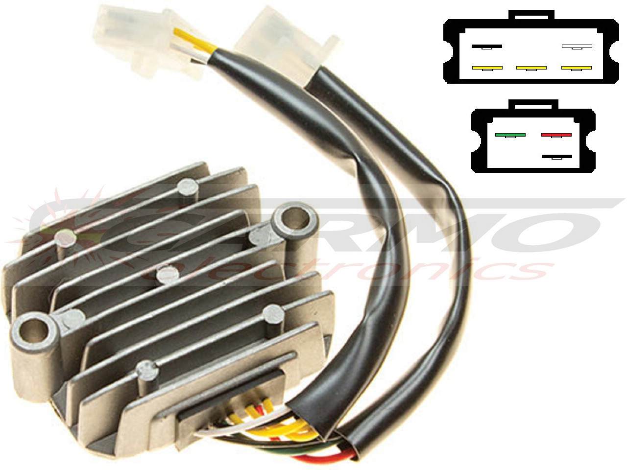 CARR191 - Honda CB CBX MOSFET Voltage regulator rectifier (SH236-12, SH236A-12, SH255A-12) - Clique na Imagem para Fechar