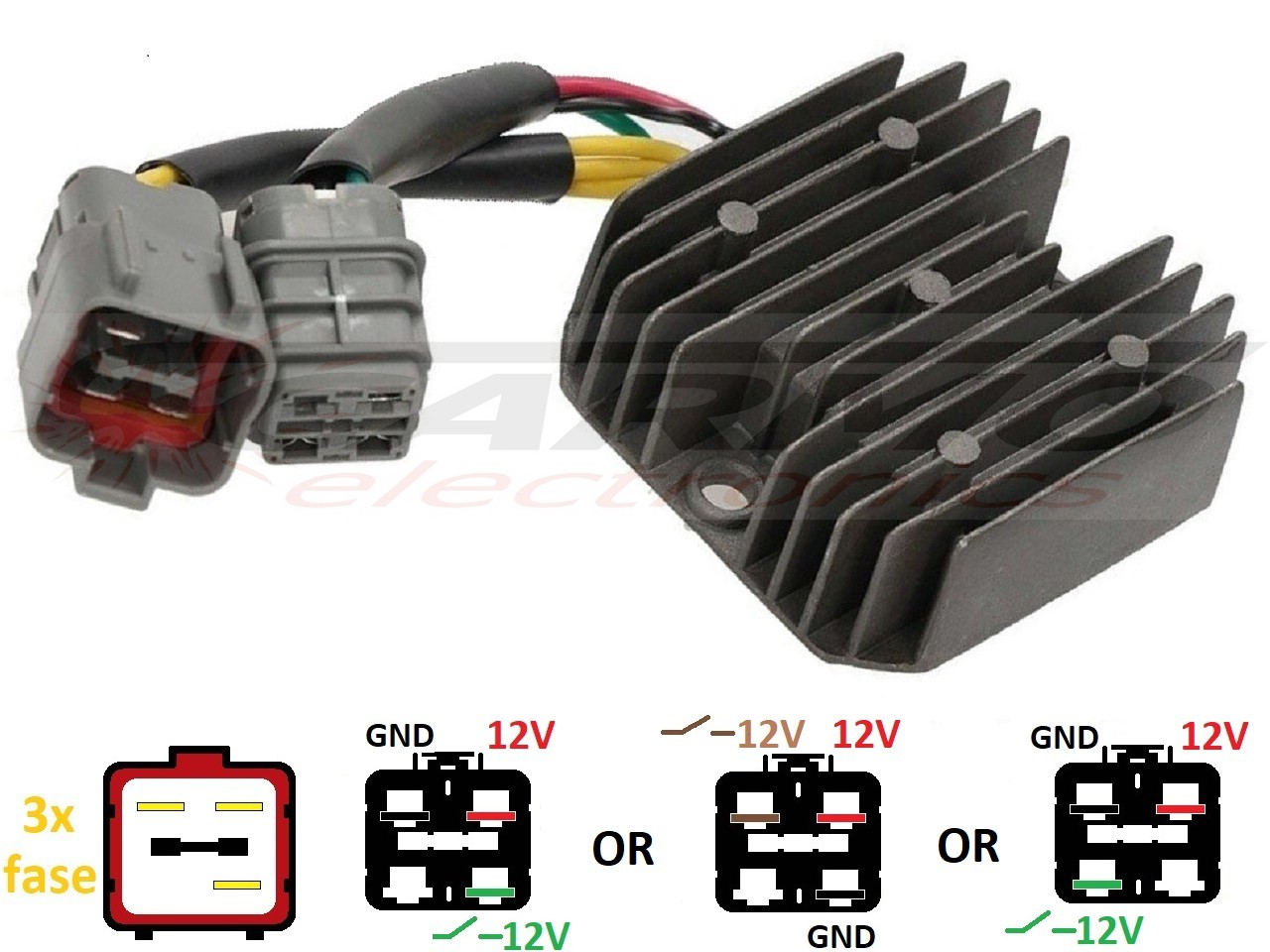 CARR204TGB TGB Blade Target - MOSFET Voltage regulator rectifier - Clique na Imagem para Fechar