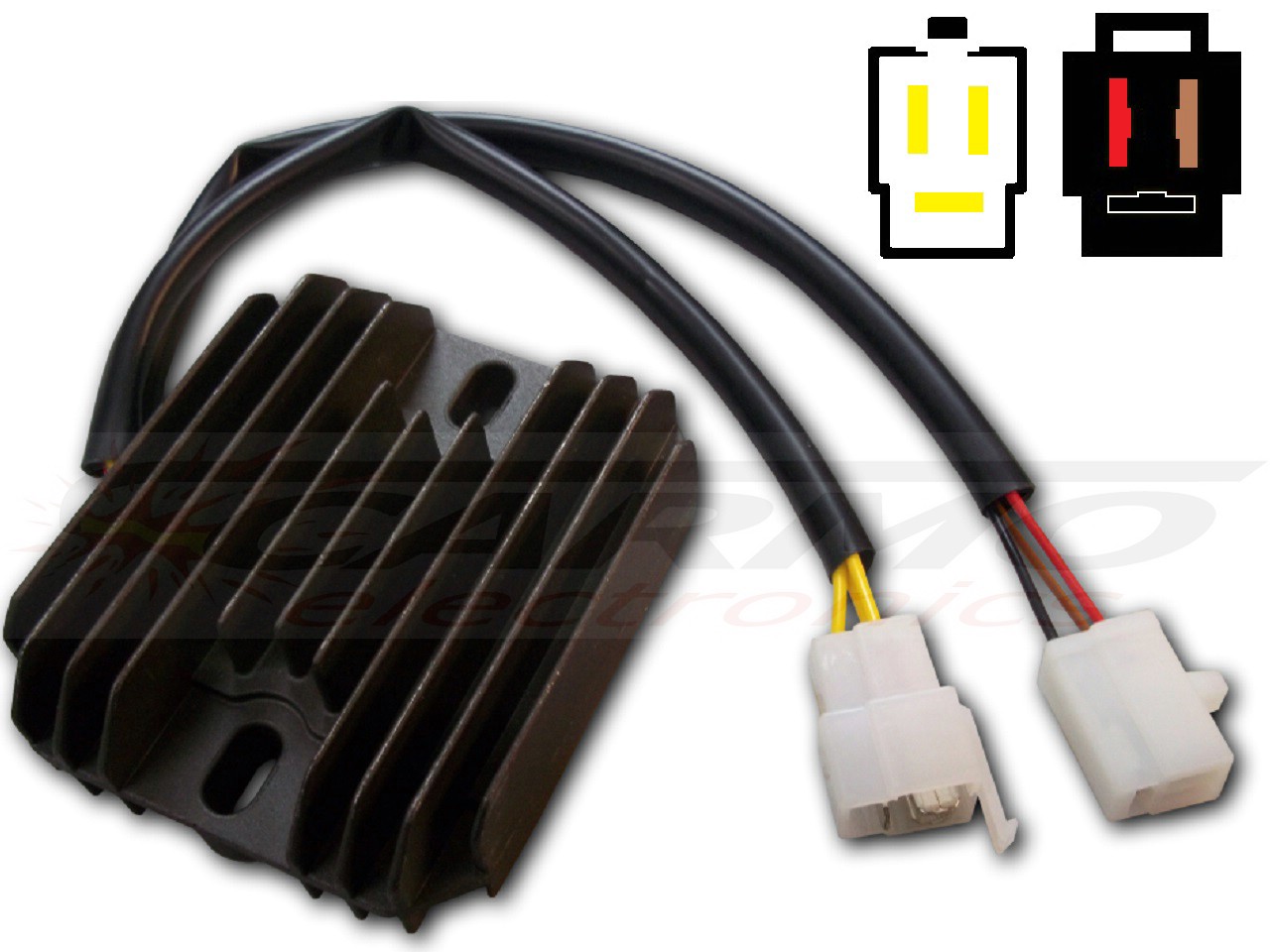 CARR271 - Suzuki Yamaha MOSFET Voltage regulator rectifier - Clique na Imagem para Fechar
