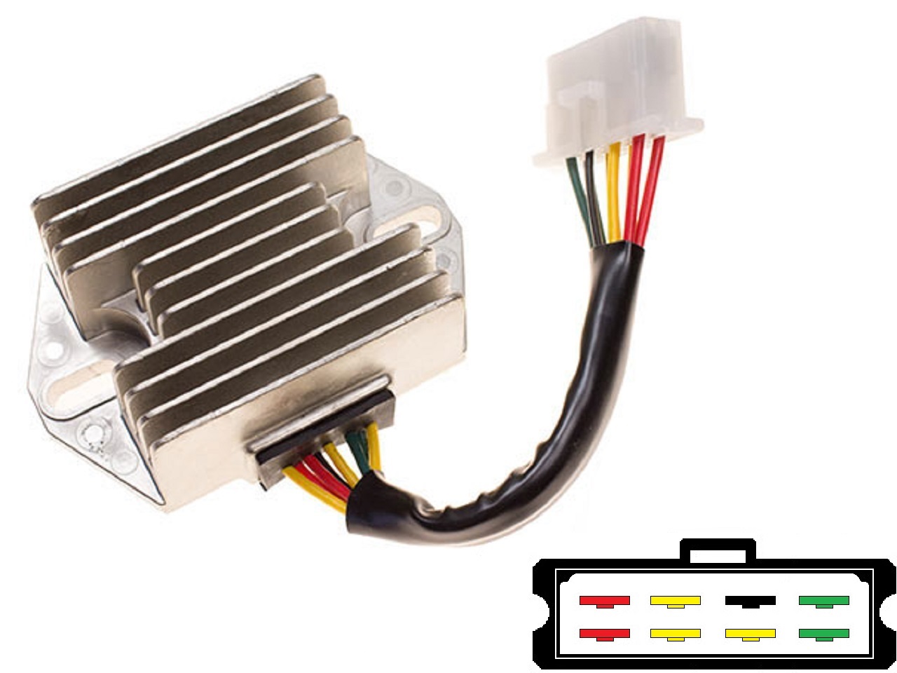 CARR291 - Honda MOSFET Voltage regulator rectifier - Clique na Imagem para Fechar