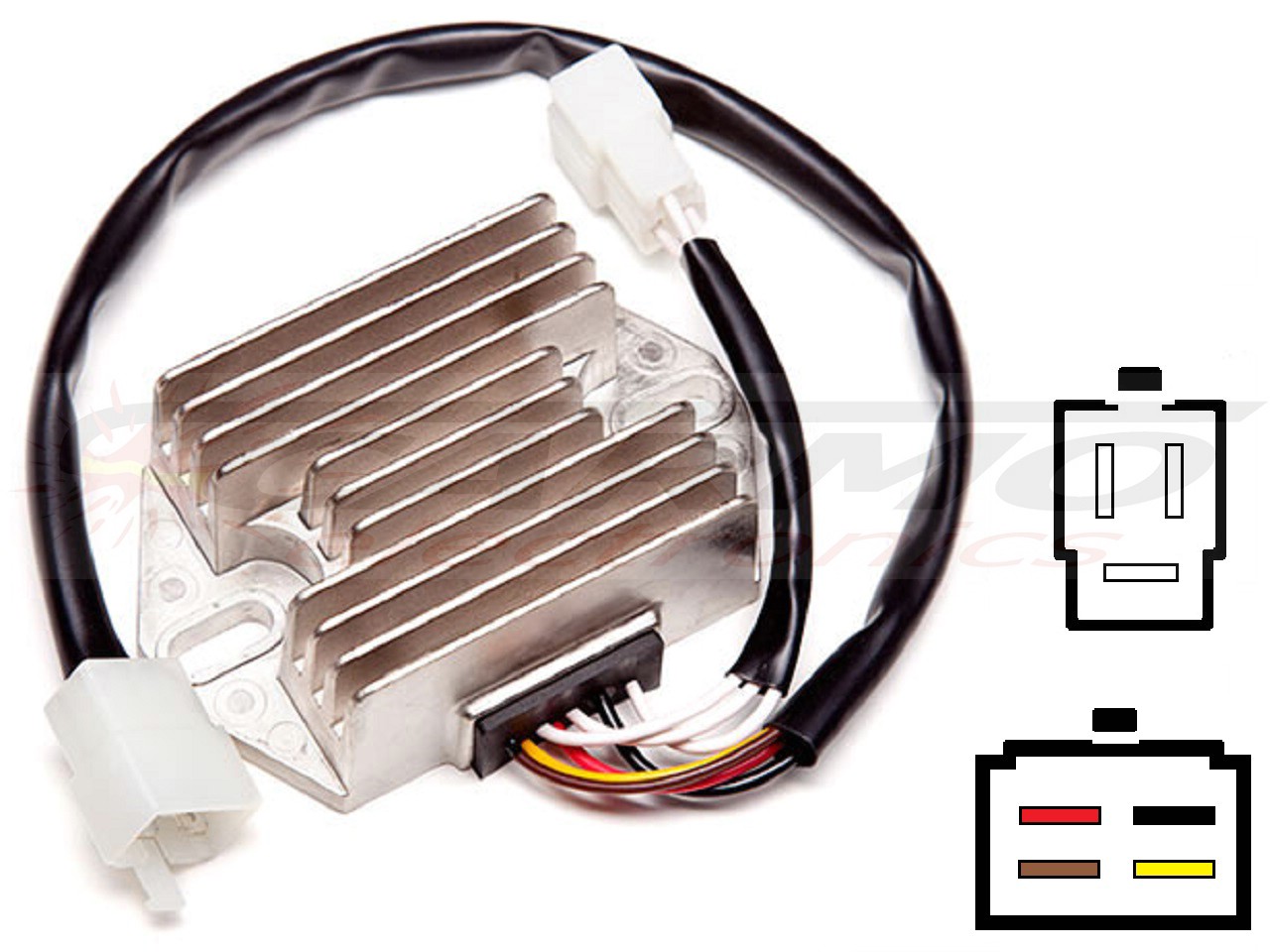 CARR391 - Yamaha XV MOSFET Voltage regulator rectifier - Clique na Imagem para Fechar
