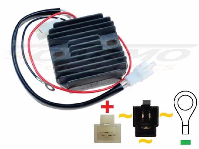 CARR481 - Yamaha XV MOSFET Voltage regulator rectifier - Clique na Imagem para Fechar