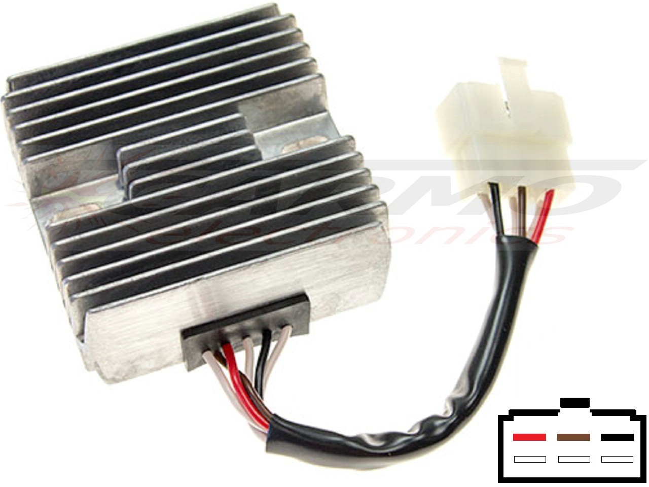 CARR541 Yamaha MOSFET Voltage regulator rectifier - Clique na Imagem para Fechar