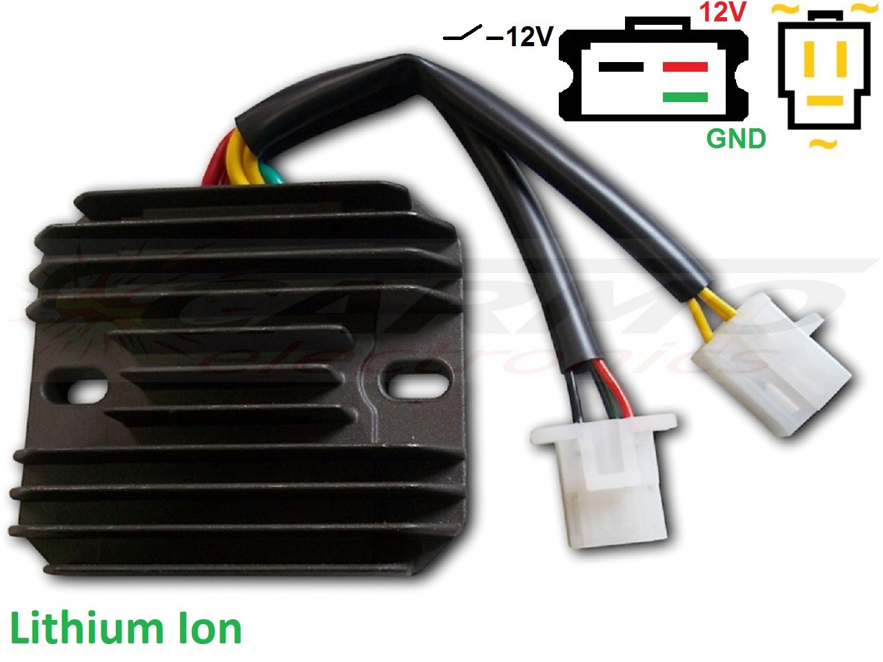 CARR6654-LI SH532-12 MOSFET Voltage regulator rectifier - Lithium-Ion - Clique na Imagem para Fechar