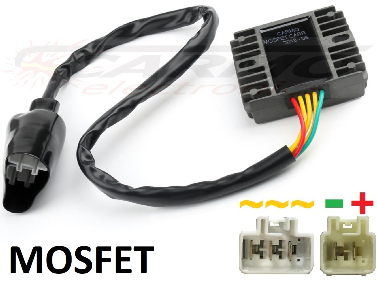 CARR694Ho-Honda VT CBR MOSFET Voltage regulator rectifier - Clique na Imagem para Fechar