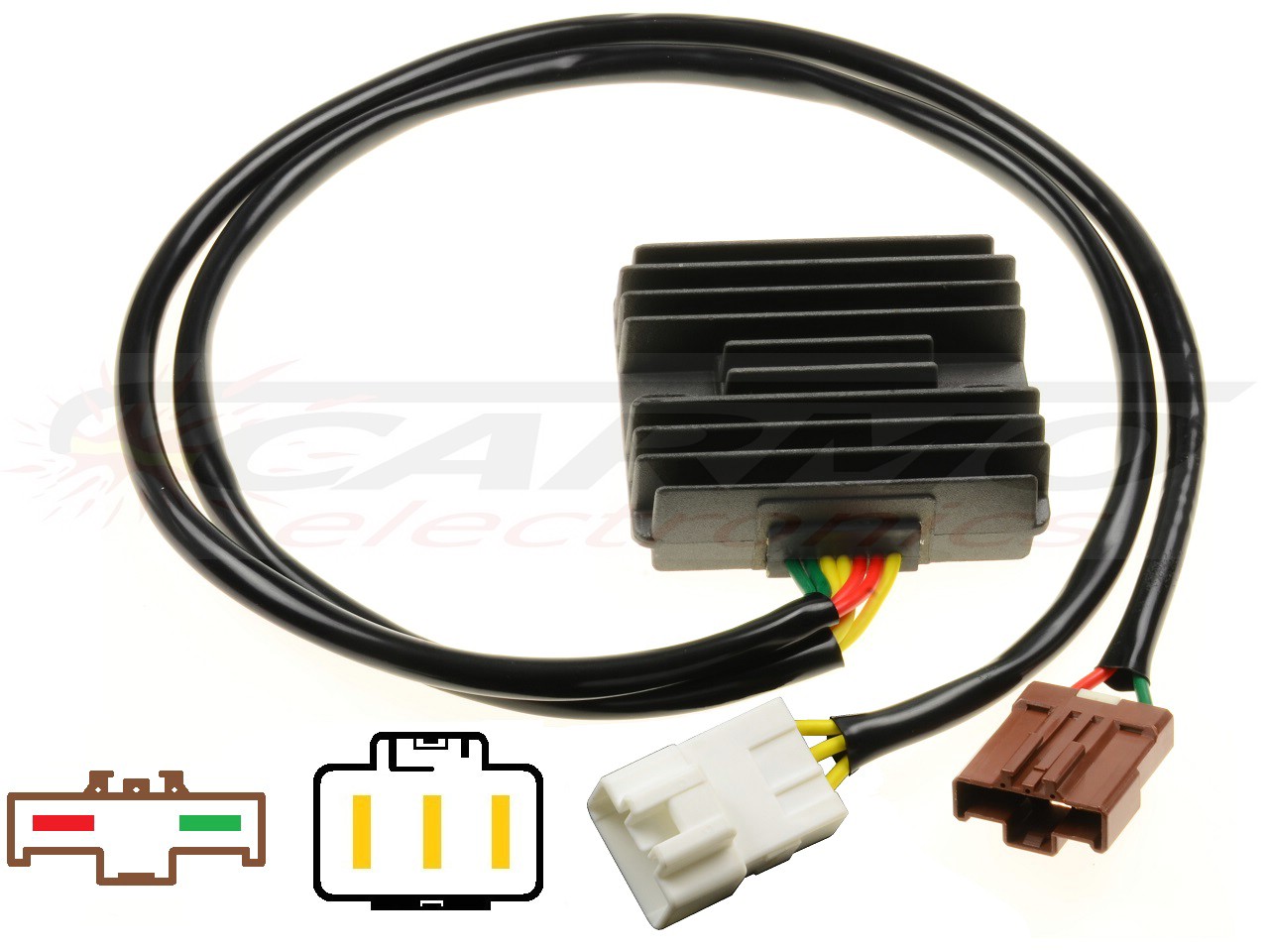 CARR694V 75cm Honda XL1000V Varadero MOSFET Voltage regulator rectifier - Clique na Imagem para Fechar