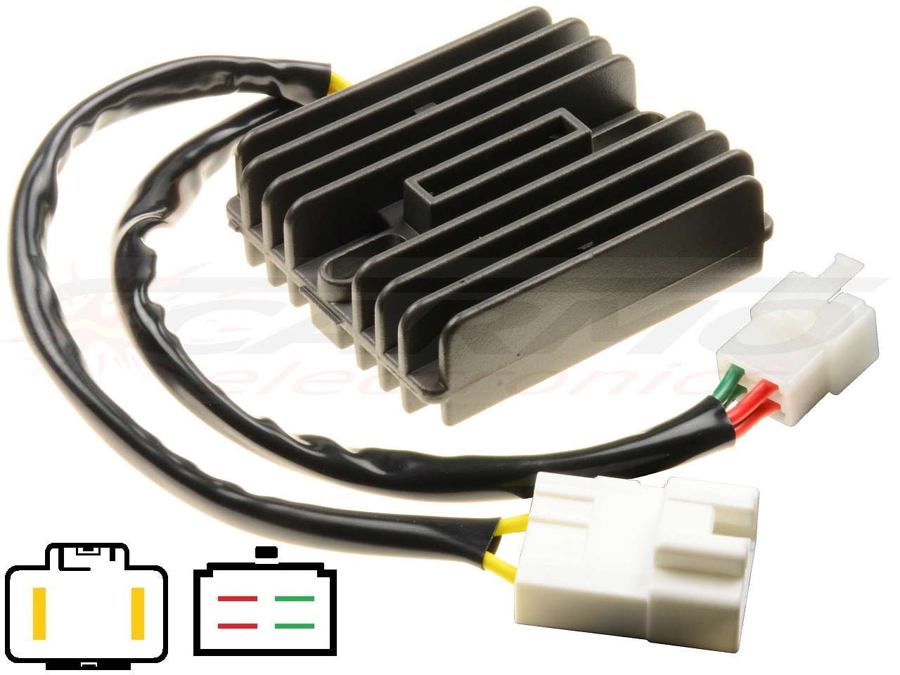 CARR694MG Moto Guzzi MOSFET Voltage regulator rectifier - Clique na Imagem para Fechar
