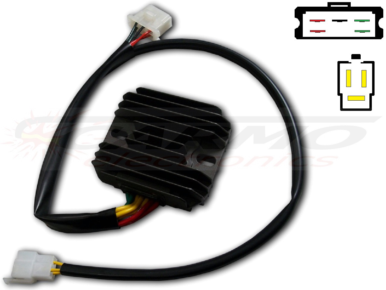 CARR694VF Honda VF700c Suzuki VS1400 MOSFET Voltage regulator rectifier - Clique na Imagem para Fechar