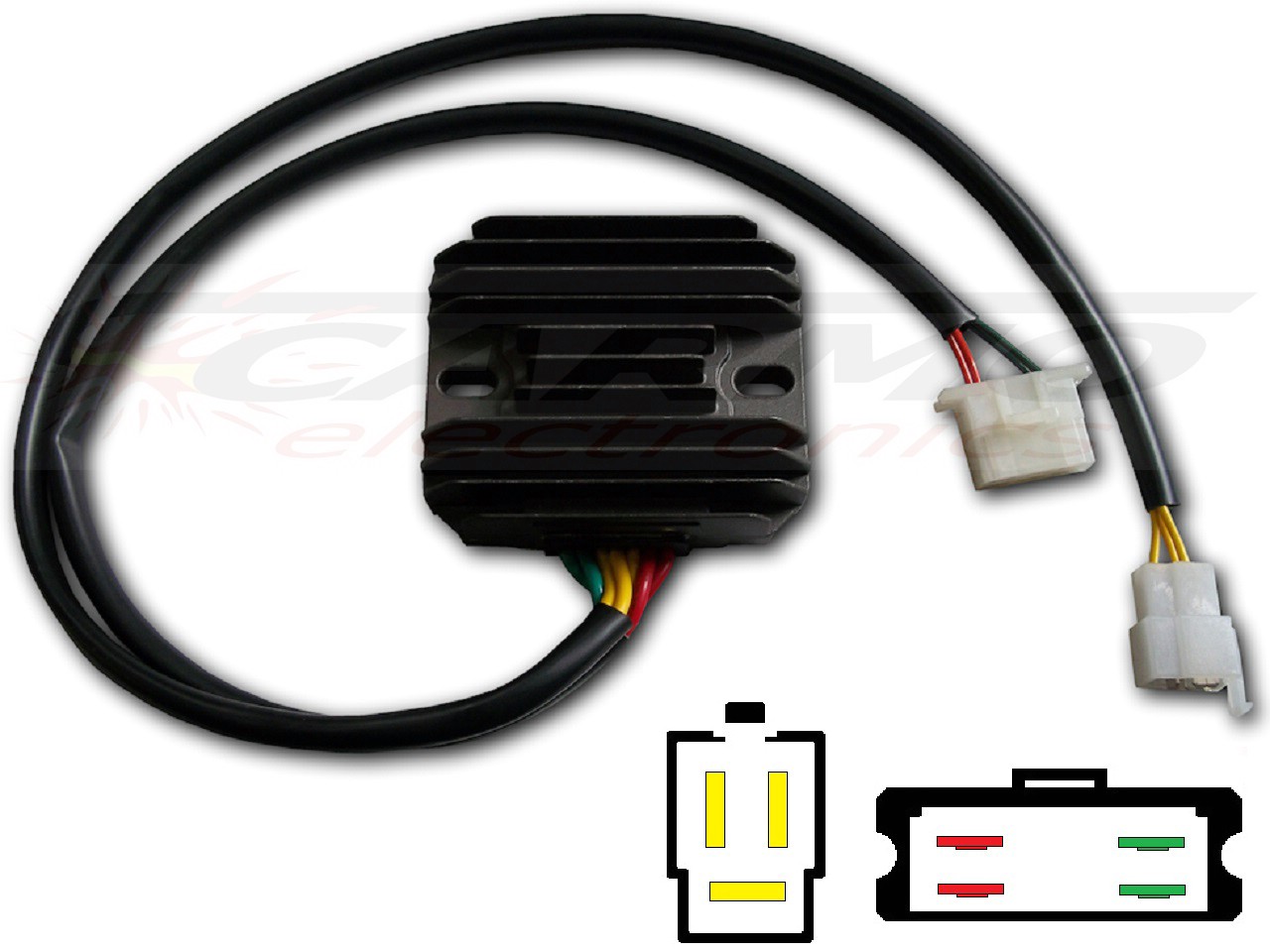 CARR694SH Honda Shadow MOSFET Voltage regulator rectifier - Clique na Imagem para Fechar