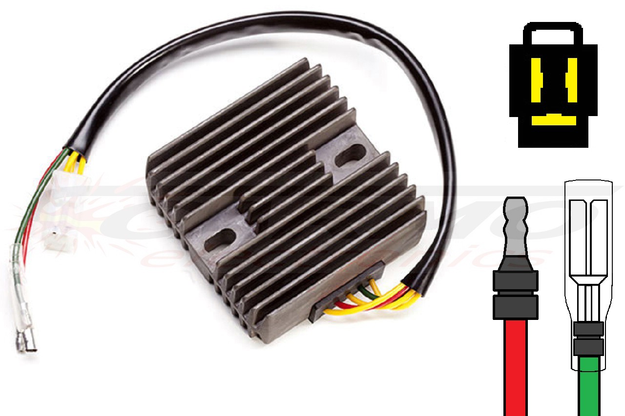 CARR791 Honda CA CMX Rebel MOSFET Voltage regulator rectifier - Clique na Imagem para Fechar