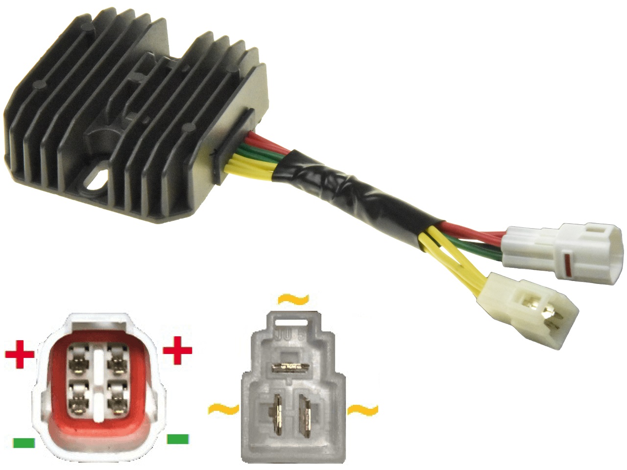 CARR8521 Suzuki MOSFET Voltage regulator rectifier - Clique na Imagem para Fechar