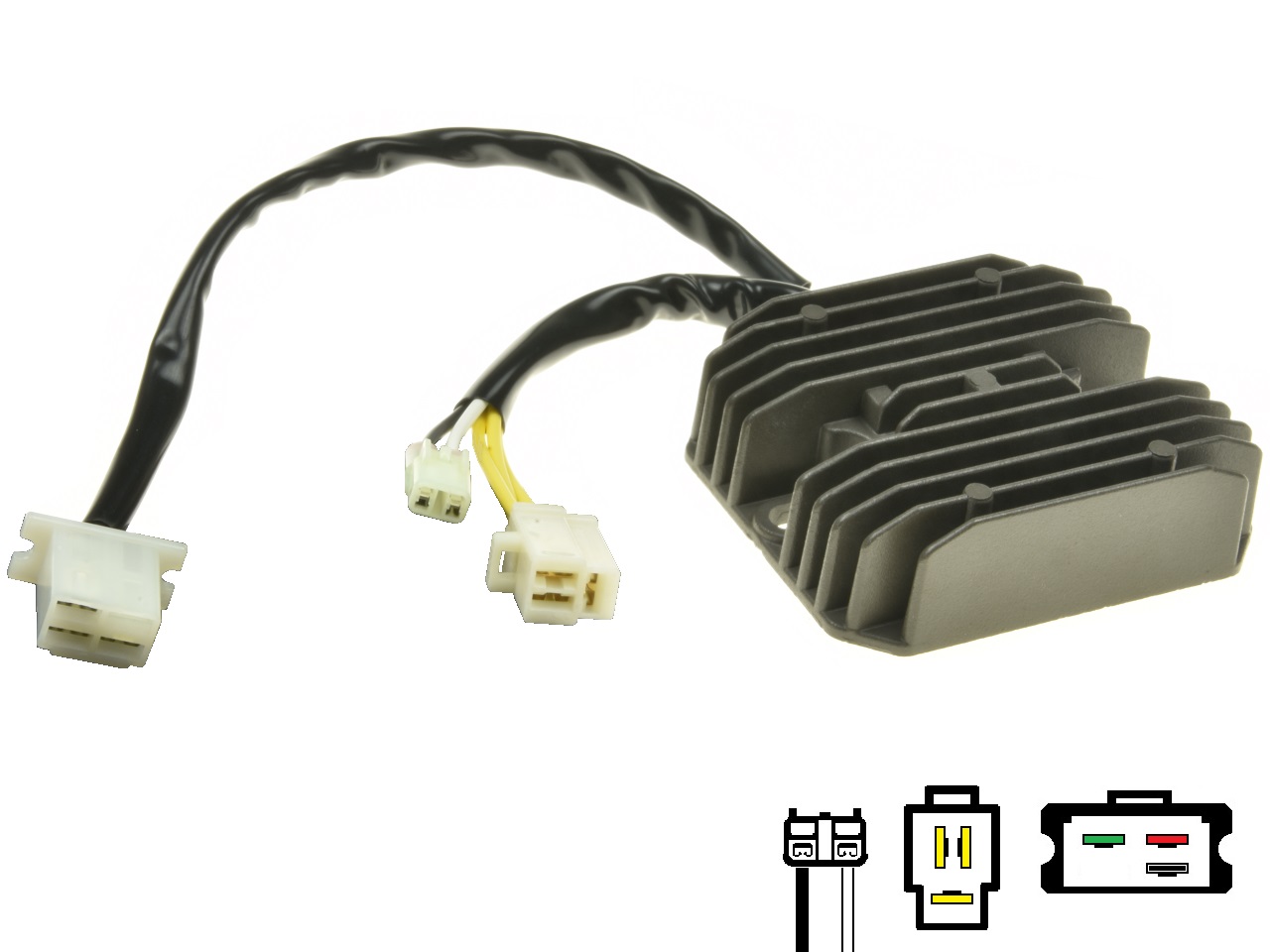 CARR221-ST - Honda ST1100 Pan European 1993-1995 MOSFET retificador regulador de tensão 31600-M - Clique na Imagem para Fechar