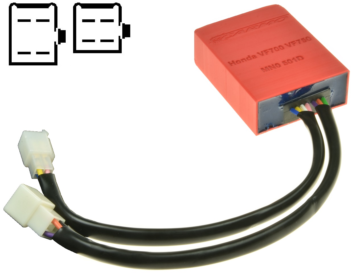 Caixa de ignição CDI (Ignição de Descarga Capacitiva) para Honda VF700 VF700C Super Magna V45 (30410-MN0-003, OKI) - Clique na Imagem para Fechar