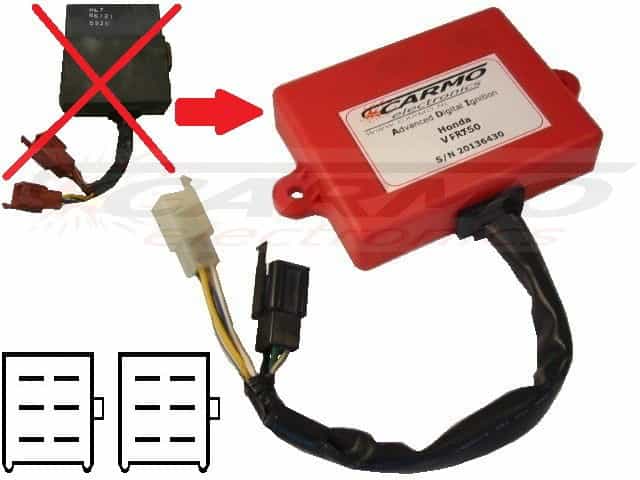 Caixa de Ignição do Módulo de Ignição da Honda VFR750F RC24 CDI TCI Box (ML7m) - Clique na Imagem para Fechar