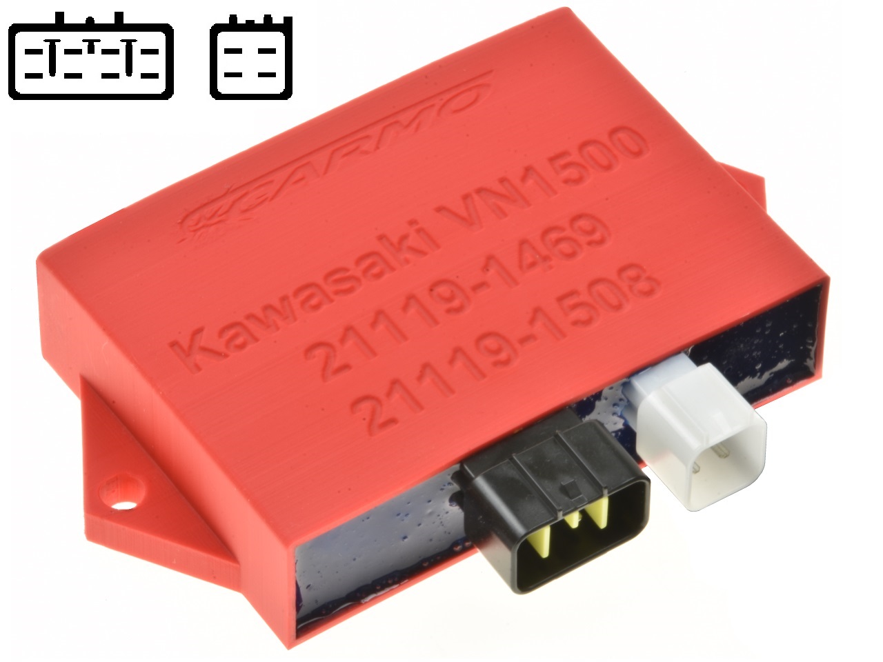 Kawasaki VN1500 Vulcan unidade CDI ECU de ignição 21119-1469 21119-1508 - Clique na Imagem para Fechar