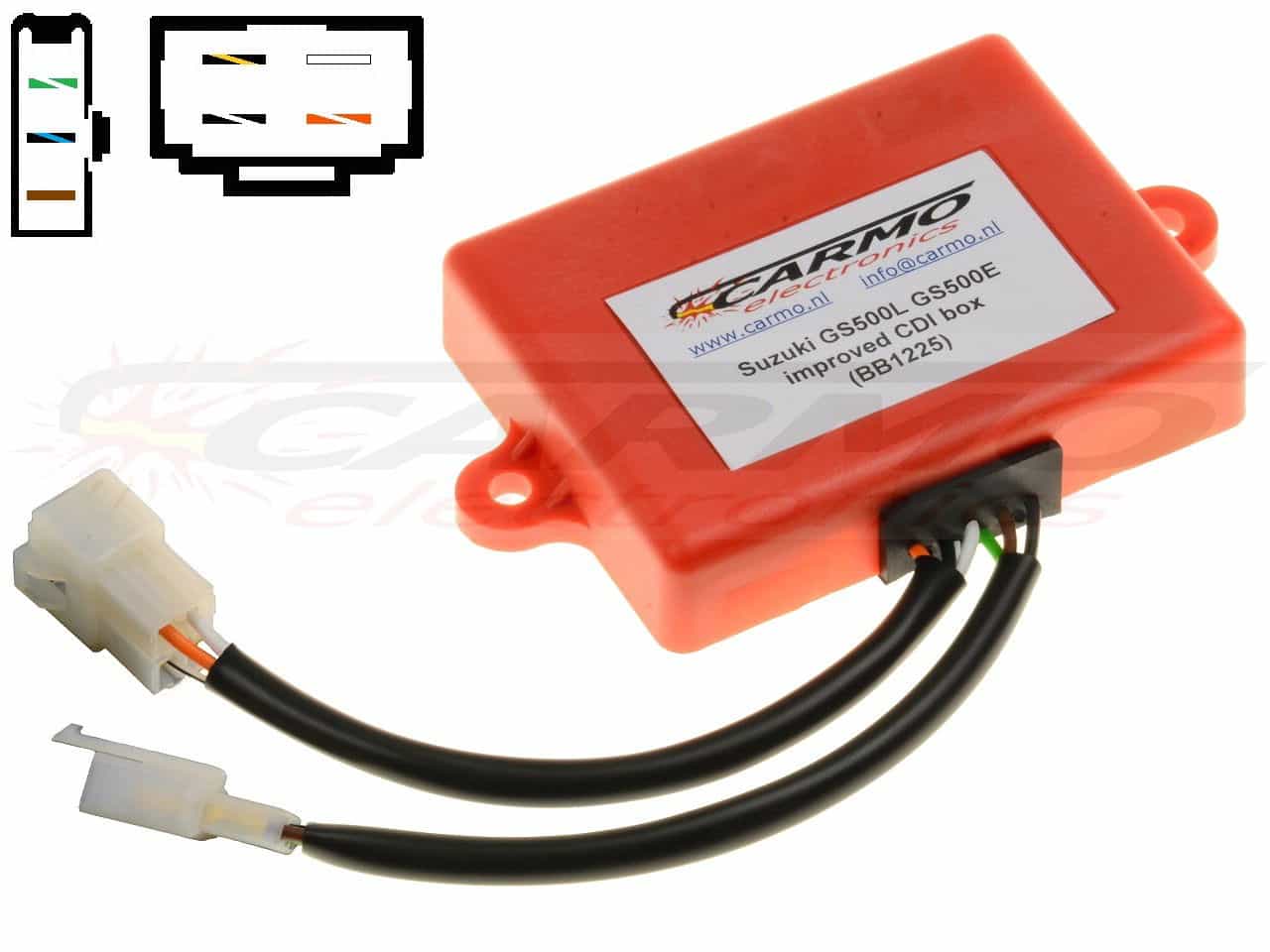 Suzuki GS500 GS500E GS500L unidade de Ignição CDI ECU (BB1225) - Clique na Imagem para Fechar