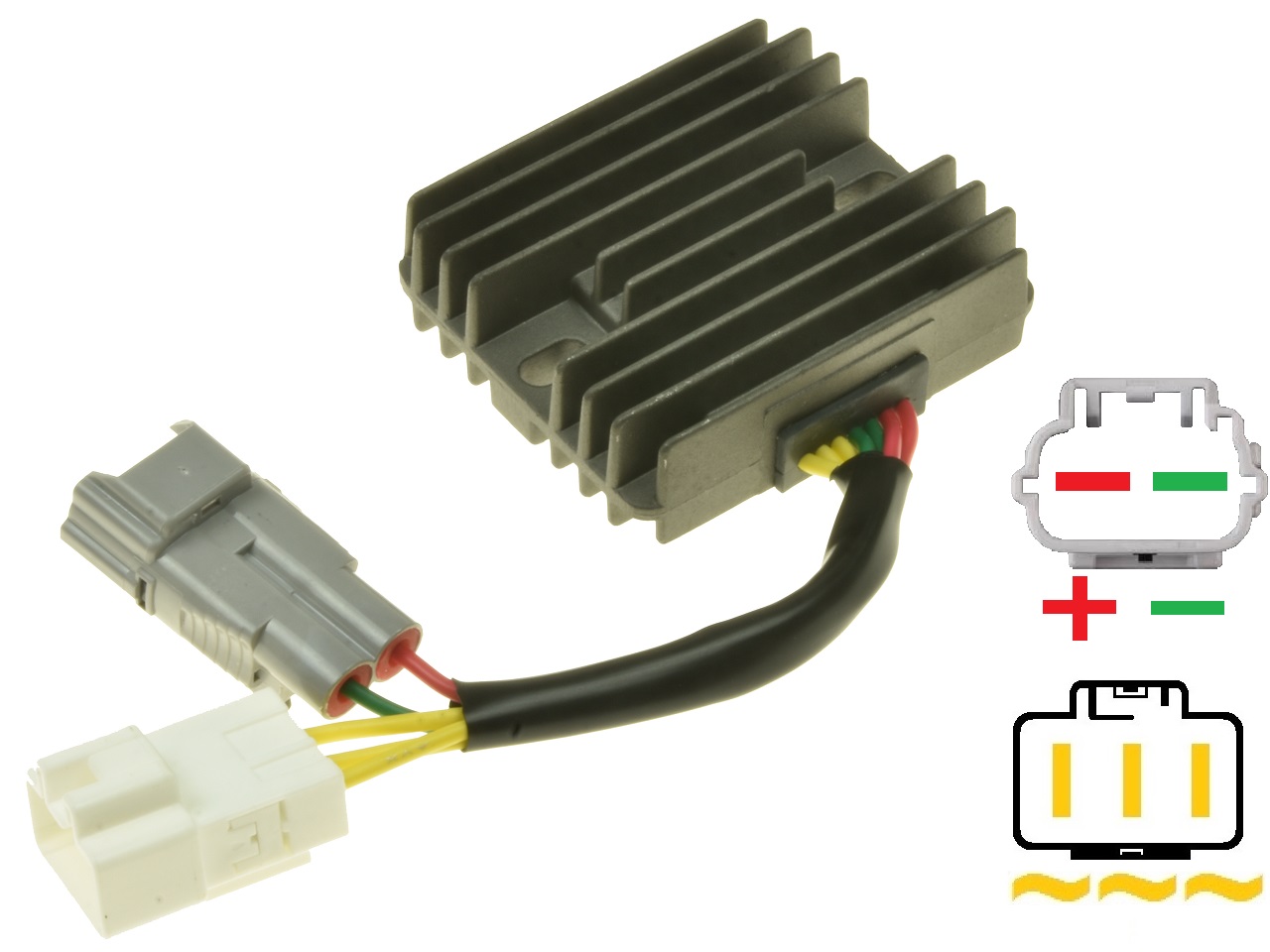 CARR694VL Suzuki VL1500 VZ1500 VZR1800 AN650 MOSFET Voltage regulator rectifier (SH820AA, 32800-10G30) - Clique na Imagem para Fechar