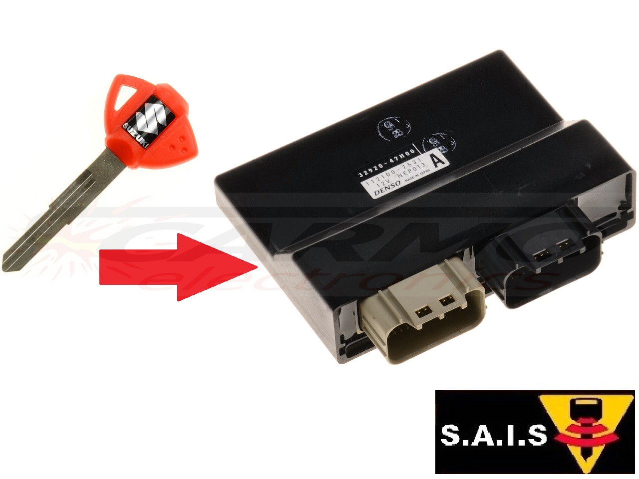 Suzuki 1x SAIS Programação de chave → Moto ECU - Clique na Imagem para Fechar