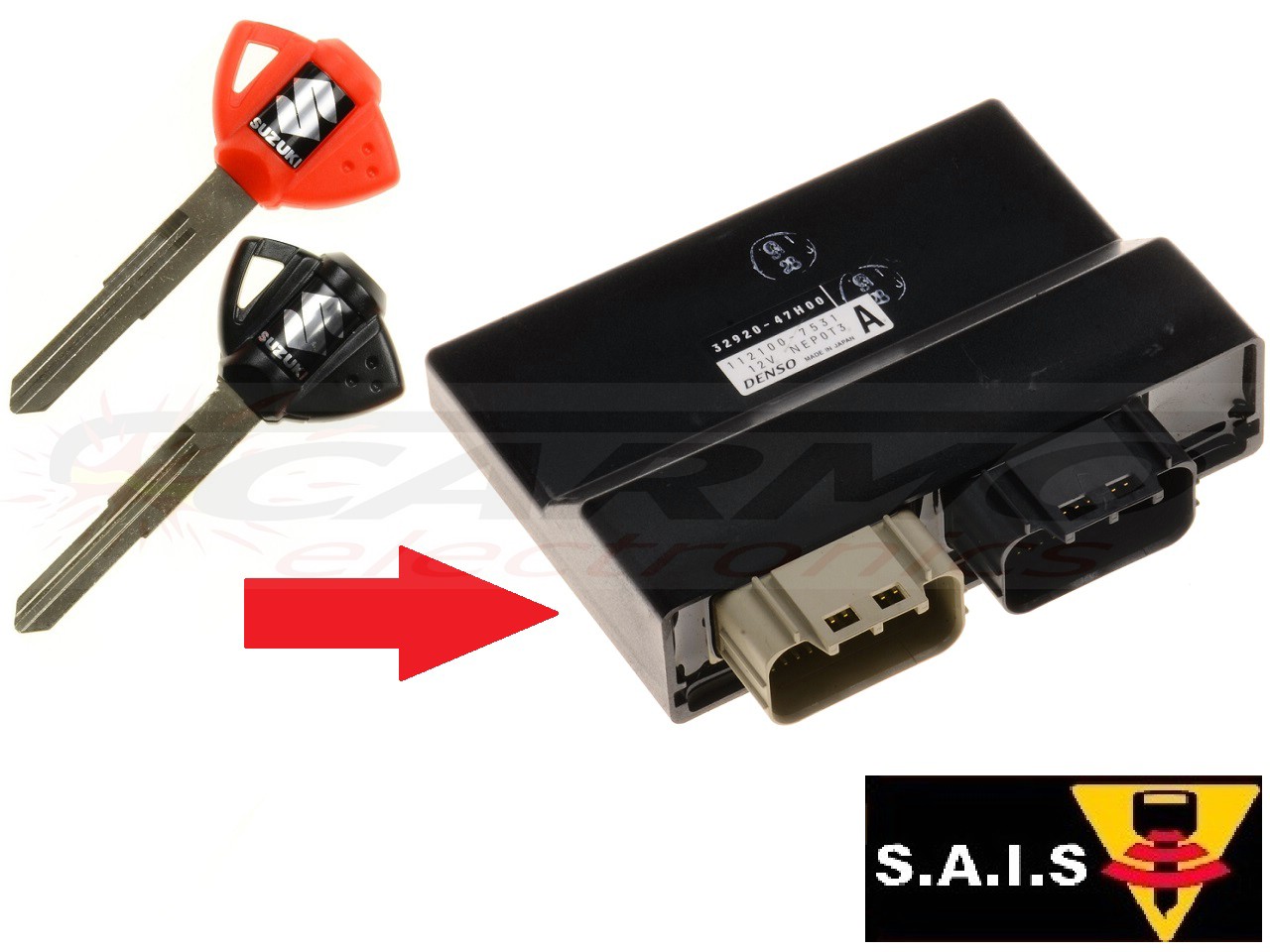 Suzuki 2x SAIS Programação de chave → Moto ECU - Clique na Imagem para Fechar