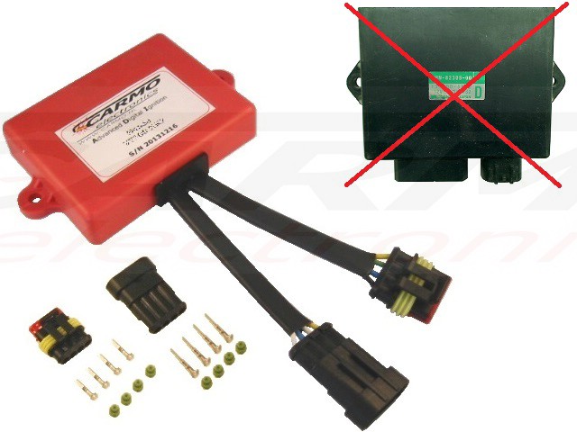 Yamaha TRX850 igniter ignition module CDI TCI Box 4UN-82305-00, 4UN-82305-01, 4NX-82305-01 - Clique na Imagem para Fechar