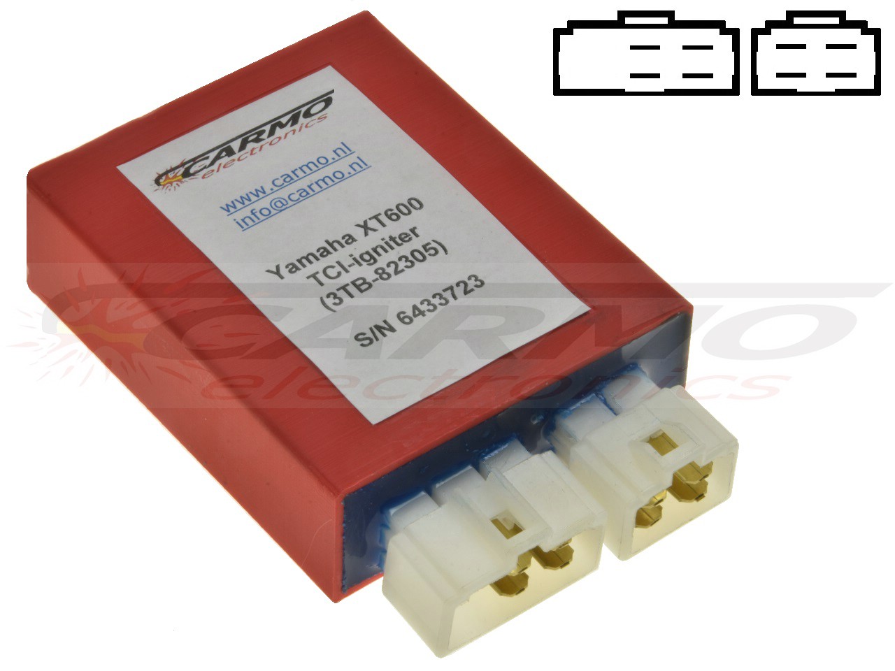 Yamaha XT500E XT600 XT600E igniter ignition module CDI TCI Box (3TB-82305) - Clique na Imagem para Fechar